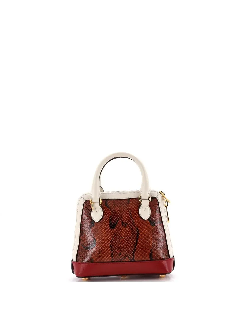 Gucci Horsebit Top Handle Bag Python #285833G24B - Picture 3 of 6